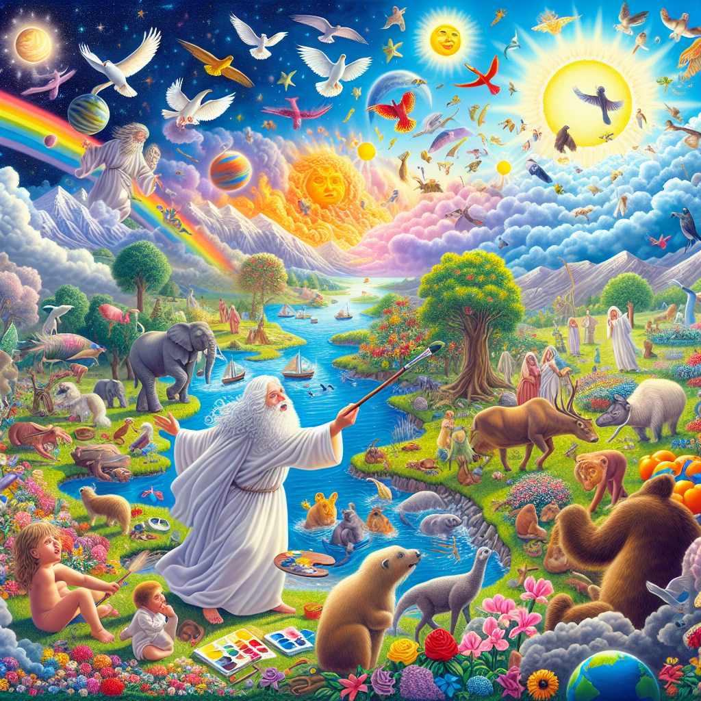 Le Voyage Color De La Cr ation Peindre Le Monde Avec Dieu Dans 
